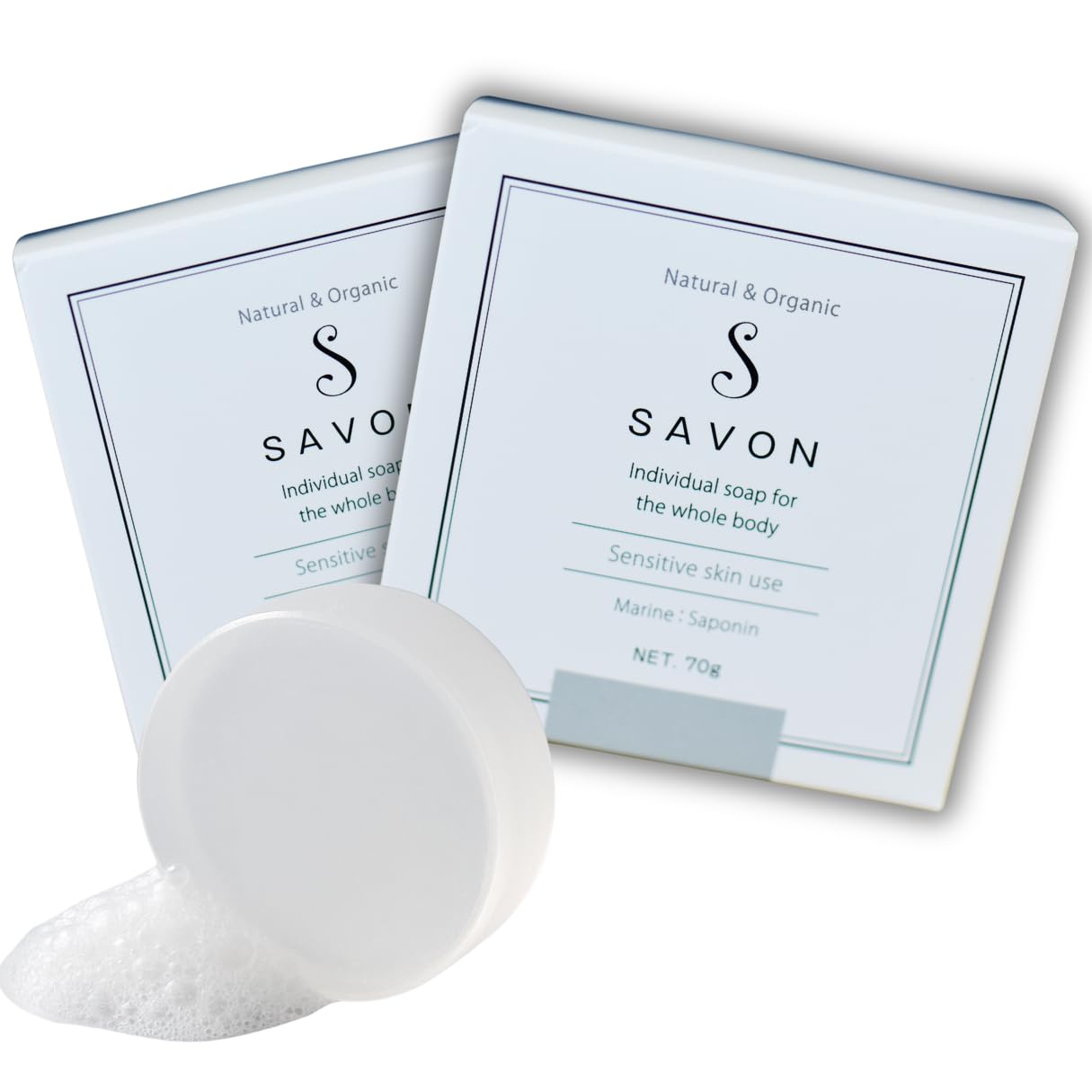 Amazon | ヒトデ SAVON 石鹸（マリンサポニン配合） 2個セット 乾燥肌